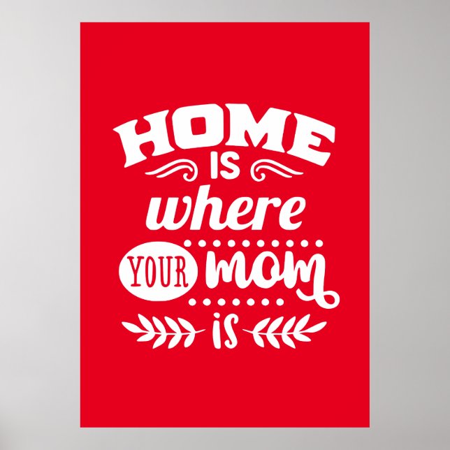 Home Mamma Poster (Framsidan)