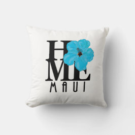 HOME Maui Blue Hibiscus Kudde