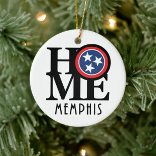 HOME Memphis Julgransprydnad Keramik