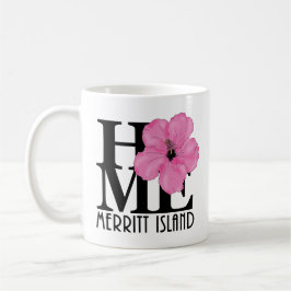 HOME Merritt Island 11oz Rosa Hibiscus Kaffemugg