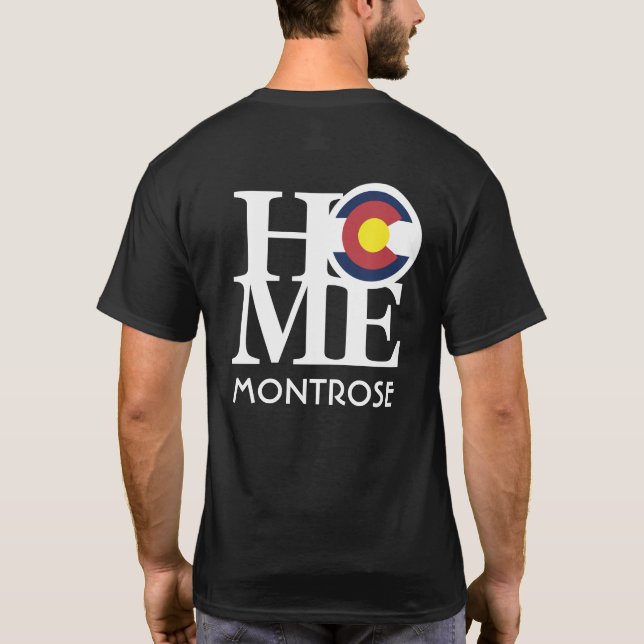 HOME Montrose CO T Shirt (Baksida)