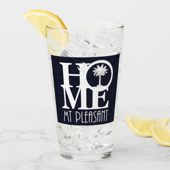 HOME Mount Pleasant SC Glaskopp (Framsida Ice)