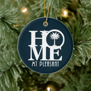 HOME MT Pleasant South Carolina Julgransprydnad Keramik