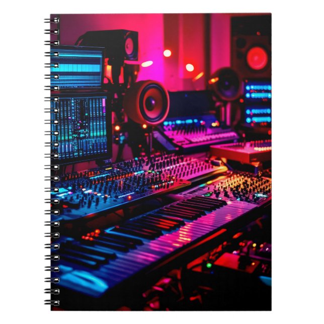 Home Music Studio Anteckningsbok (Framsidan)