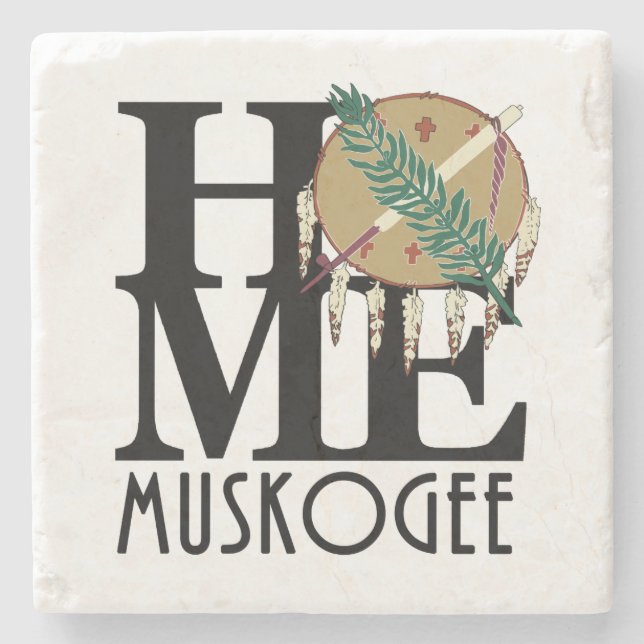 HOME Muskogee Oklahaoma Stenunderlägg (Framsidan)