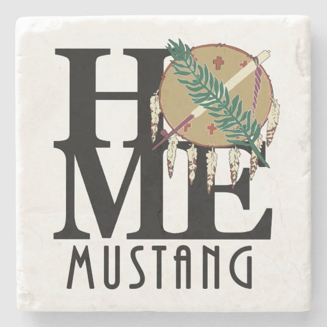 HOME Mustang Oklahoma Stenunderlägg (Framsidan)