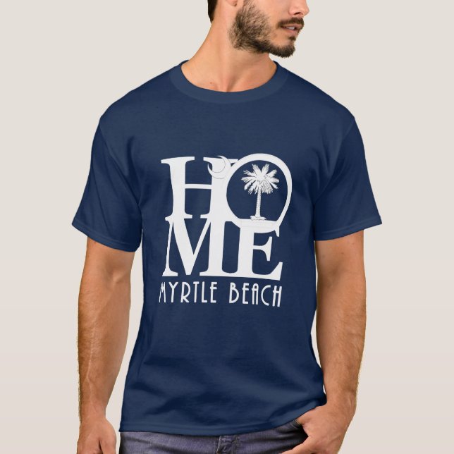 HOME Myrtle Beach T Shirt (Framsida)