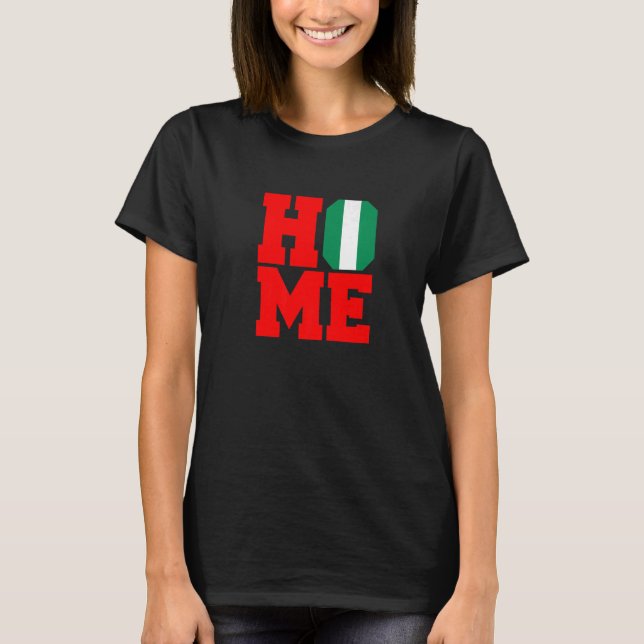 HOME  Nigeria T Shirt (Framsida)