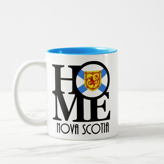 HOME Nova Scotia 11oz Två-Tonad Mugg (Vänster)