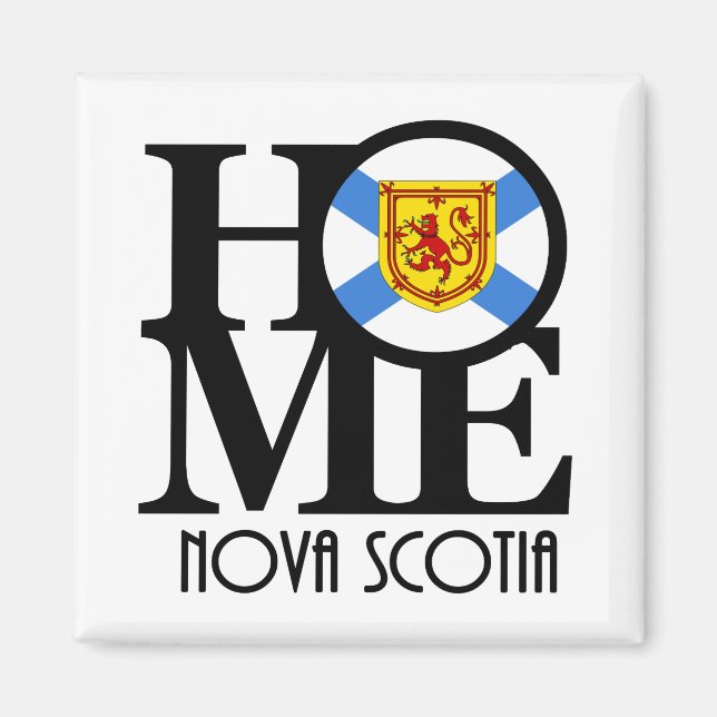 HOME Nova Scotia Magnet (Framsidan)