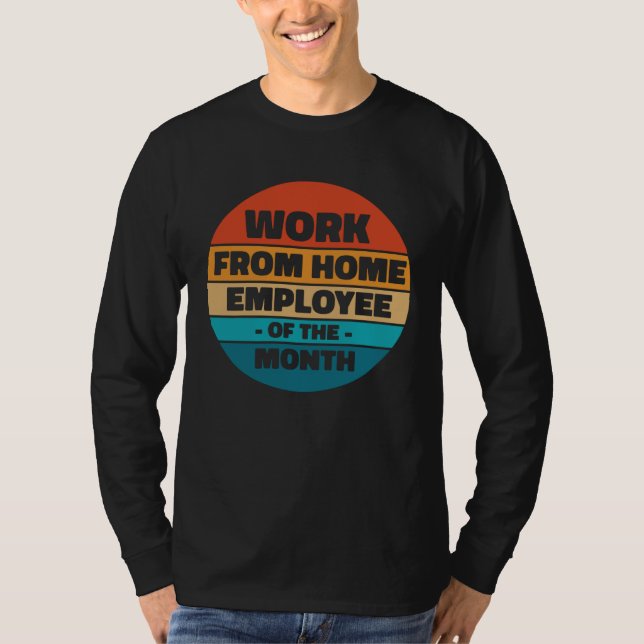 home office staff of the month t shirt (Framsida)