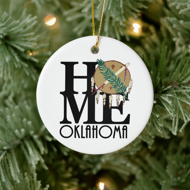 HOME Oklahoma Julgransprydnad Keramik (Träd)