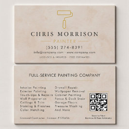 Home Painter Professional QR Code Visitkort