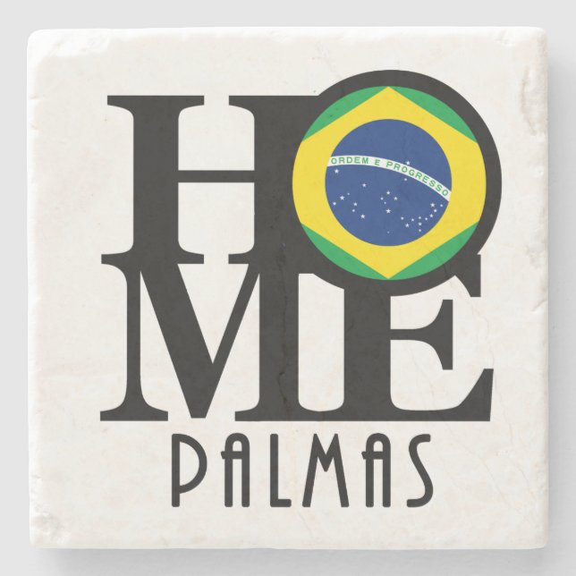 HOME Palmas Brasilien Stenunderlägg (Framsidan)