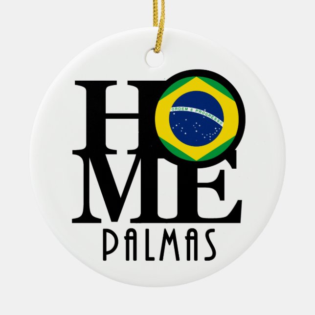 HOME Palmas Julgransprydnad Keramik (Framsidan)