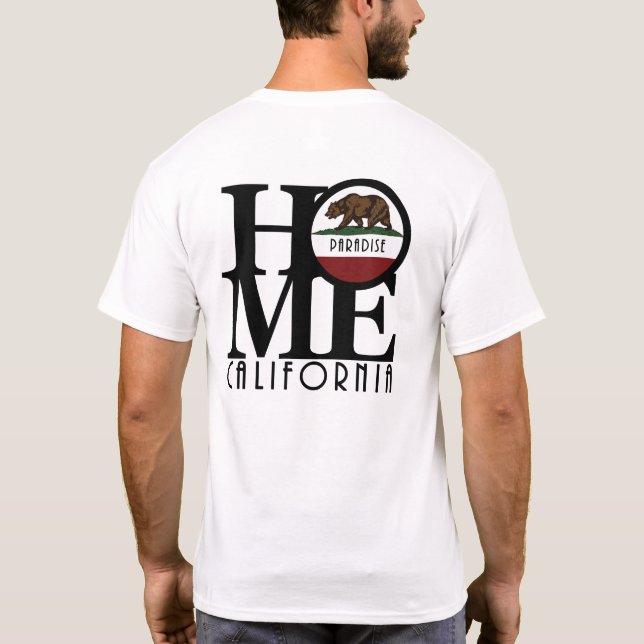 HOME Paradise California T Shirt (Baksida)