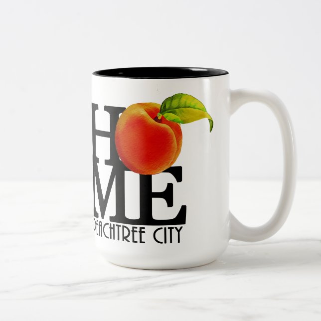 HOME Peachtree City Georgia 15oz Två-Tonad Mugg (Höger)