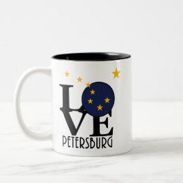HOME Petersburg Alaska 11oz Två-Tonad Mugg