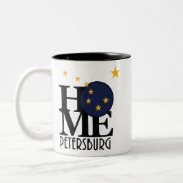 HOME Petersburg Alaska Två-Tonad Mugg