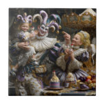 Home & Pets Decor > Home Decor > Home Accents > Ti Kakelplatta<br><div class="desc">This design is a memory from my childhood; I always loved carousels with horses. It is special to me because it represents the tenderness, protection, and love I felt when I dreamed of magical worlds full of joy and imagination. In this enchanting scene, a little girl feels deeply safe and...</div>