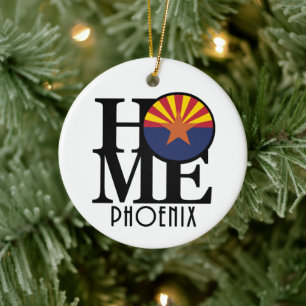HOME Phoenix Arizona Julgransprydnad Keramik