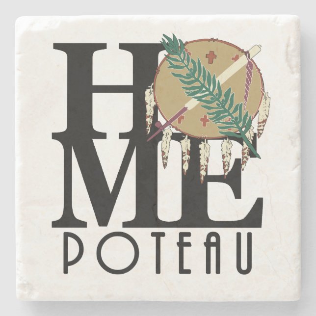 HOME Poteau Stenunderlägg (Framsidan)