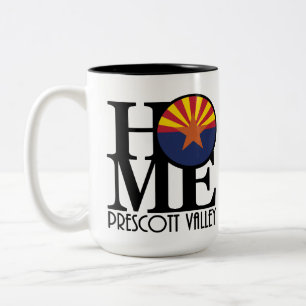 HOME Prescott Valley Arizona 15oz Två-Tonad Mugg