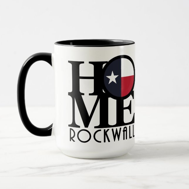 HOME Rockwall Texas Mugg (Vänster)