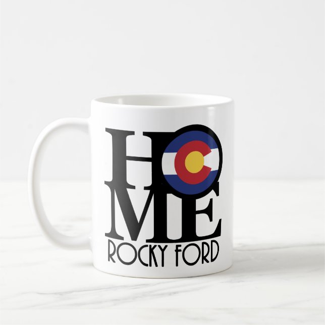 HOME Rocky Ford Colorado 11oz Kaffemugg (Vänster)