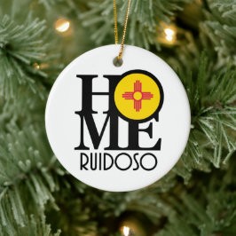 HOME Ruidoso Julgransprydnad Keramik