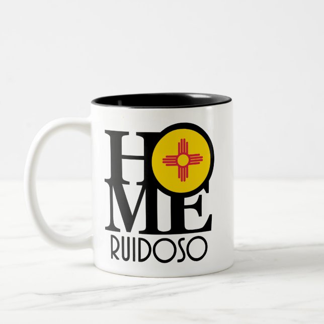 HOME Ruidoso New mexico 11oz Två-Tonad Mugg (Vänster)