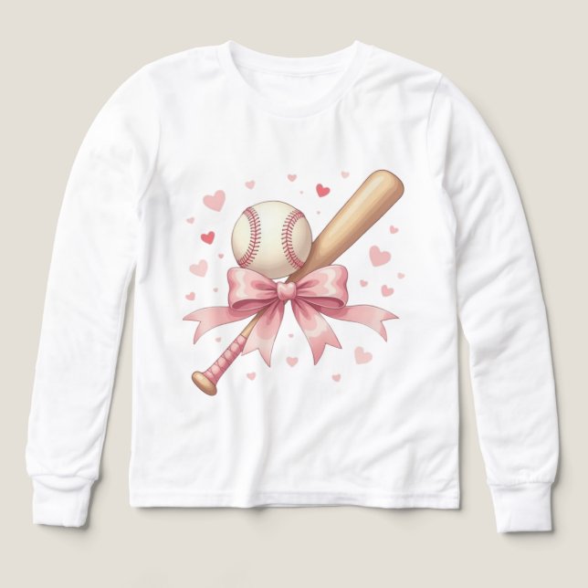 Home Run Vibes Baseball Love colorful tee (Design framsida)