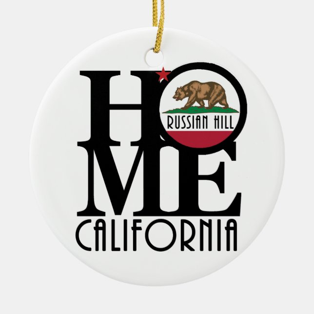 HOME Russian Backe Julgransprydnad Keramik (Framsidan)