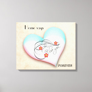 HOME SÄGER FÖR CANVAS