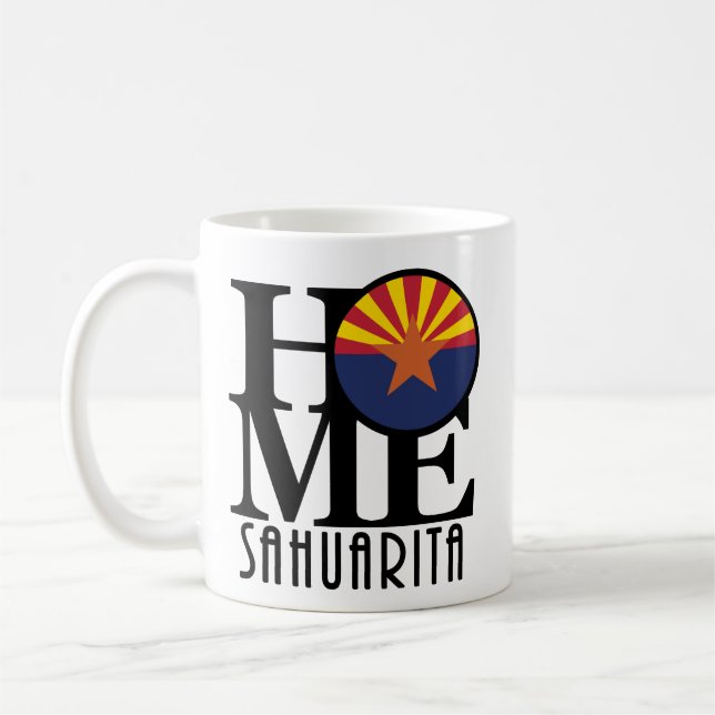 HOME Sahuarita Arizona 11oz Kaffemugg (Vänster)