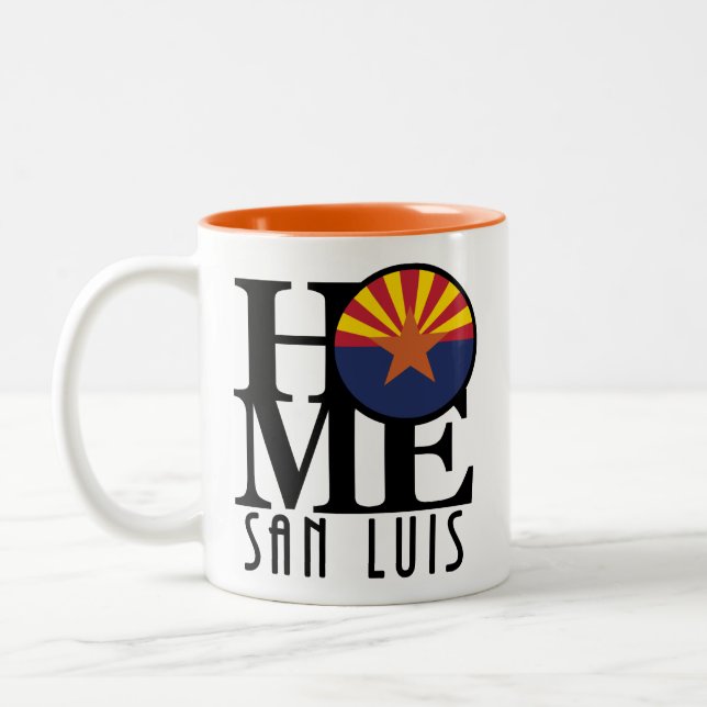 HOME San Luis Arizona Två-Tonad Mugg (Vänster)