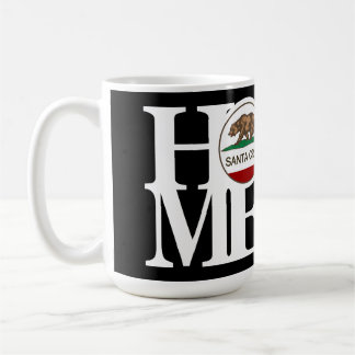 HOME Santa Cruz 15 oz Black Kaffemugg