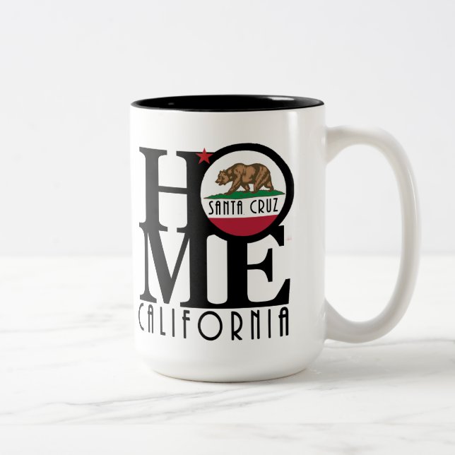 HOME Santa Cruz California 15oz Två-Tonad Mugg (Höger)