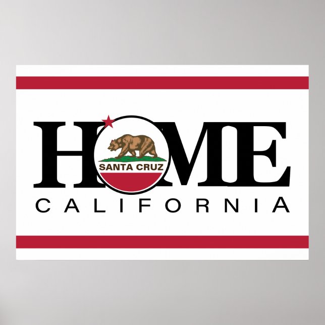 HOME Santa Cruz Poster (Framsidan)