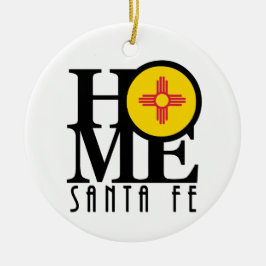 HOME Santa Fe New mexico Julgransprydnad Keramik