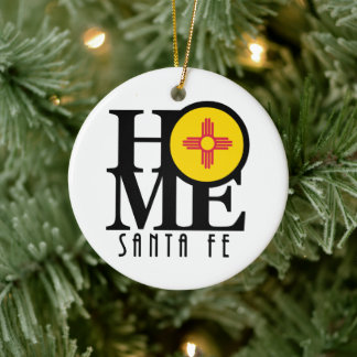 HOME Santa Fe New mexico Julgransprydnad Keramik