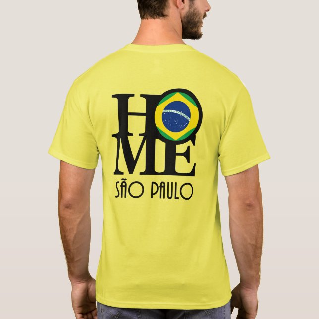 HOME São Paulo (återtryck) T Shirt (Baksida)