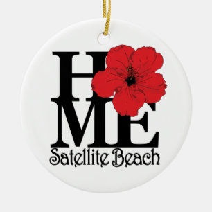 HOME Satellite Beach Julgransprydnad Keramik