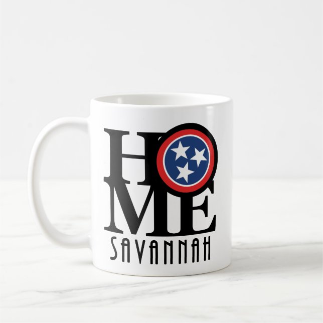 HOME Savannah Tennessee 11oz Kaffemugg (Vänster)