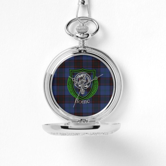 Home Scottish Clan Tartan & Crest Armbandsur (Framsida)