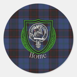 Home Scottish Clan Tartan & Crest Runt Klistermärke