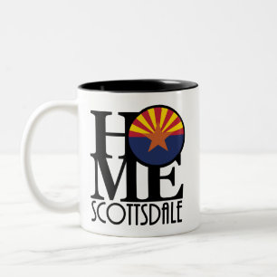 HOME Scottsdale Arizona 11oz Två-Tonad Mugg