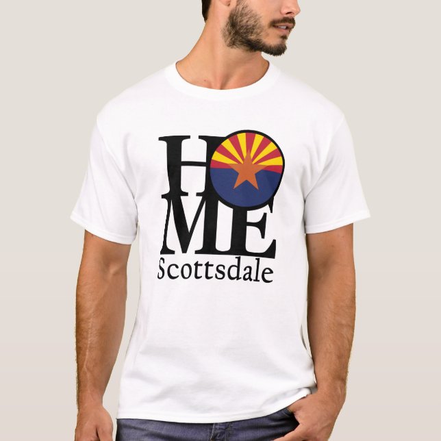 HOME Scottsdale Arizona (förhandstryck) T Shirt (Framsida)