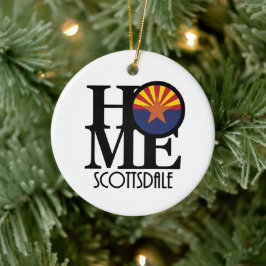 HOME Scottsdale Arizona Julgransprydnad Keramik