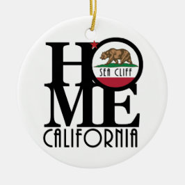 HOME Sea Cliff Julgransprydnad Keramik